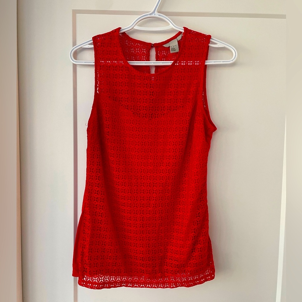 H&M Lace Tank Top - S